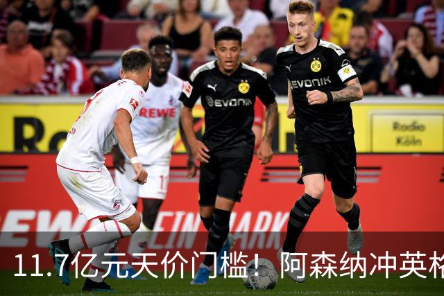 11.7亿元天价门槛！阿森纳冲英格兰足坛转会纪录，全力追逐罗杰斯